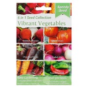 Speedy Seeds 6 in 1 Vibrant Vegetables Seed Collection