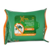 Xpel Tropical Formula Mosquito & Insect Repellent Wipes