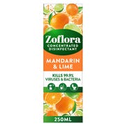 Zoflora 3 in1 Action Concentrated Disinfectant Mandarin & Lime, 250ml